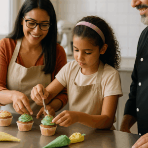 Atelier Parent Enfant Cupcakes Cookies Tunisie | Le Chef