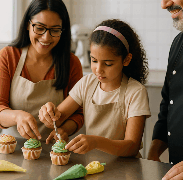 Atelier Parent Enfant Cupcakes Cookies Tunisie | Le Chef