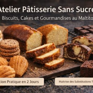 atelier pâtisserie sans sucre maltitol Tunisie