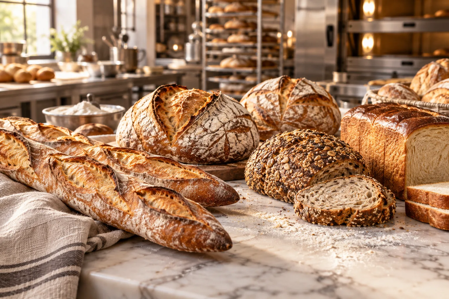 Boulangerie à Tunis