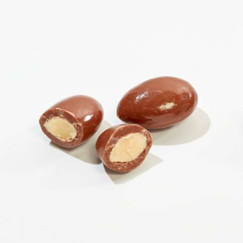 Dragée amande chocolat au lait