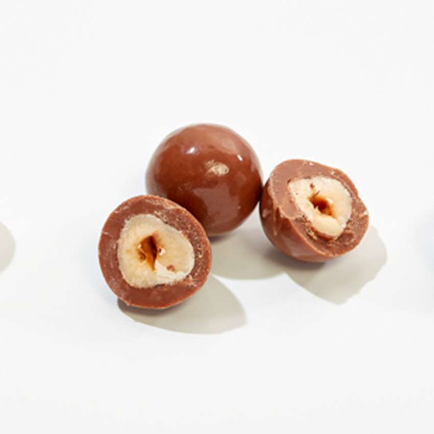 Dragée noisette chocolat au lait